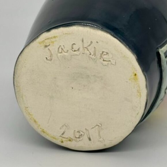 Artisan-Made Ceramic Mug or Vase Commemorative "Rock Pine 2017" Music Festival~~ - Picture 7 of 7